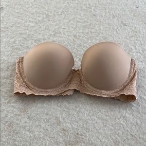 Aerie Strapless Bra in Nude 36A